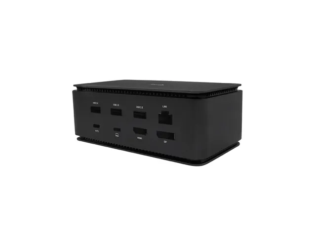 USB4 Metal Docking station Dual 4K HDMI DP + Power Delivery 80 W