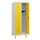 schoollocker,HxBxD 1630x600x500mm,2vak,vak B 300mm,cil.-slot,voeten