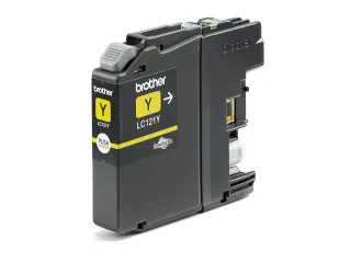 Inktcartridge Brother LC-121Y geel - 4