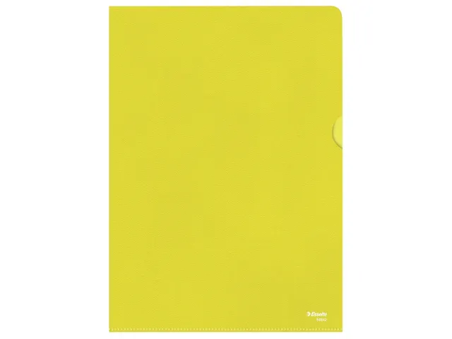 L-map Esselte Standaard A4 Pp Geel 0.11mm