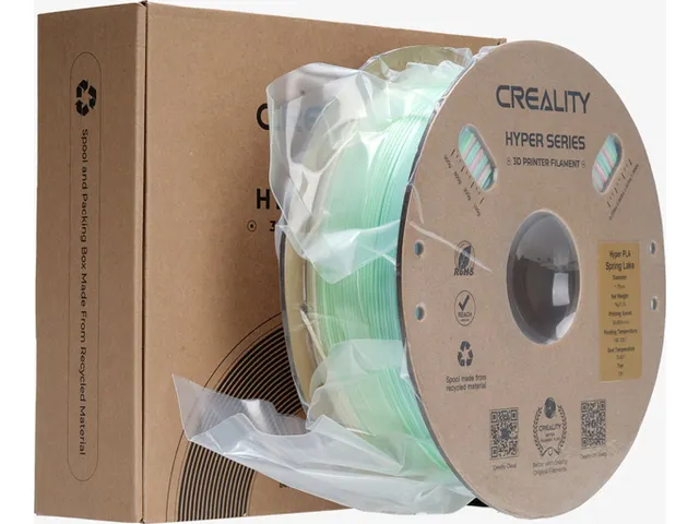 Creality 3D Filament Hyper PLA Rainbow 1,75mm Spring Lake 1kg