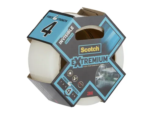 Plakband Scotch Extremium invisible 48mmx25m transparant