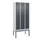 Z-garderobekast,HxBxD 2120x900x500mm,vak B 150/300mm,cil.-slot