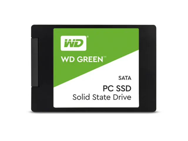 WD Green 240GB 2,5 inch SATA SSD - Zwart, Groen