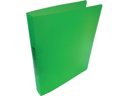 ringmap, voor ft A4, uit PP, 2 ringen van 25mm, transparant gro