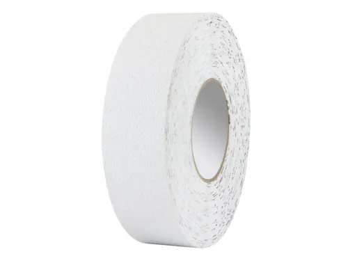 tape,vinyl,wit,band LxB 25mx50mm,met antislip-eigenschappen