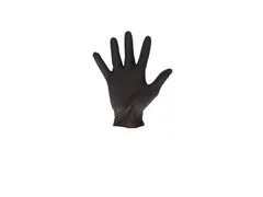 Soft Nitril Handschoenen Poedervrij Large Zwart 10x100 Stuks