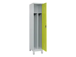 locker voor scheiding van kleding,HxBxD 1950x400x500mm,1vak
