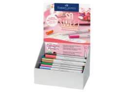 Marker creatief Faber-Castell Goldfaber brushpunt B display a 50 stuks