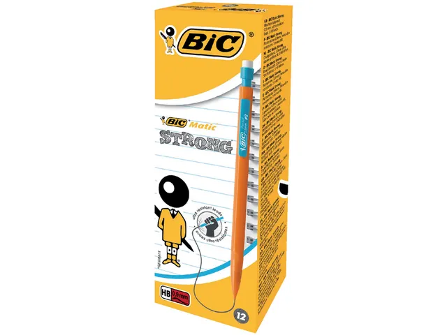 Vulpotlood Bic Matic strong HB 0.9mm inclusief stiften