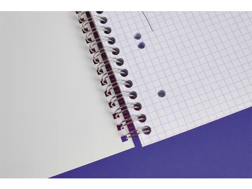 Collegeblok Clairefontaine Studium A5+ ruit 5x5mm 6-gaats 80 pagina's