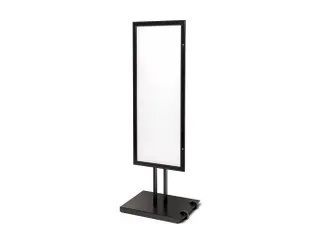 Outdoor Menustandaard Zwart 8xA4 Enkelzijdig - 2