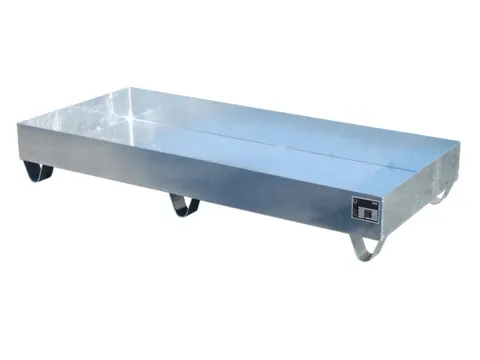 Systeem-Opvangbak 3x 200l Opvangvol. 217l 275x 1800x 800mm Verzinkt