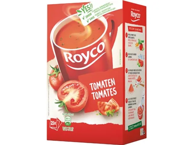 Royco Minute Soup Classic Tomaat Doos 25 Stuks