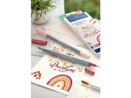 Duo aquarelmarker Goldfaber 114 bleek roze