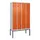 Z-garderobekast,HxBxD 2120x1200x500mm,vak B 150/300mm,draaigrendel