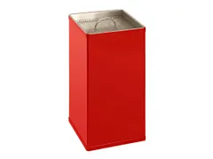 Zandasbak vierkant Rood