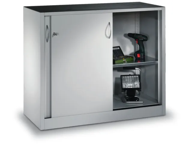 Schuifdeurkast Hxbxd 1000X1200X600Mm Ral7035