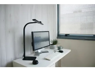 Bureaulamp Unilux Strata base led zwart - 6