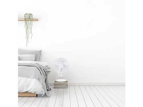 Tafelventilator BRASQ F400 Ø 30cm wit