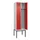 locker voor scheiding van kleding,HxBxD 2120x600x500mm,2vak