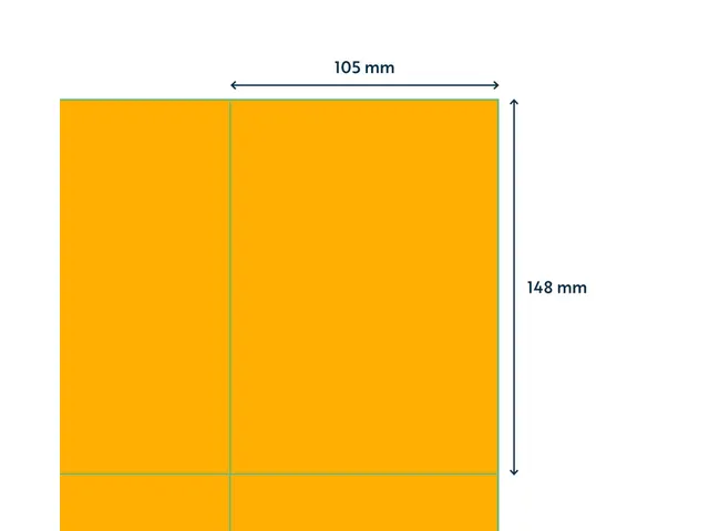 Etiket Rillprint 105x148mm fluororanje 400 etiketten