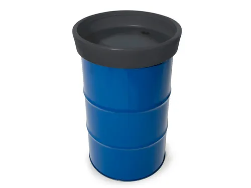 trechter,ESD,v. 200/220l vat,HxØ 120x645mm,m. vergrendeling,PE