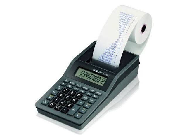 CITIZEN CX77BN | Printer rekenmachine Home office | RekenmachinesWinkel.nl