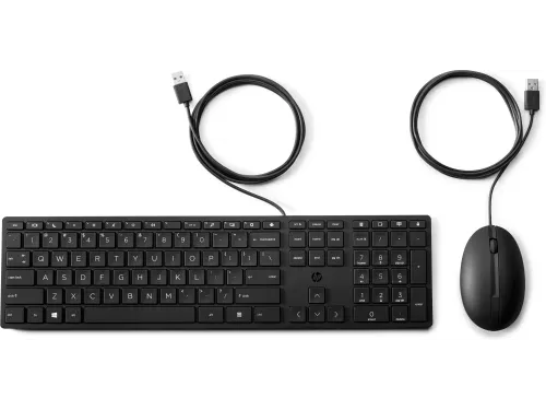 320MK muis en toetsenbord met kabel voor desktop AZERTY