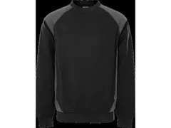 Fristads 7148 GSM sweater, zwart/grijs, maat 2XL, per stuk