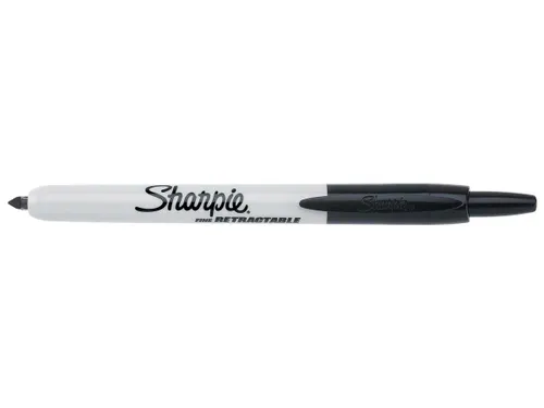 Permanent Marker, 1 Mm, Zwart