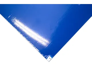 mat voor schone ruimte,LxB 1170x450mm,PE,blauw,antibacterieel - 3