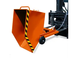 Kiepbak Spaander-Uitvoering 1090x900x1330mm 400l Wielen/Vorksloffen - 2