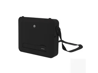 Breyta laptoptas, met laptopstandaard, zwart - 4