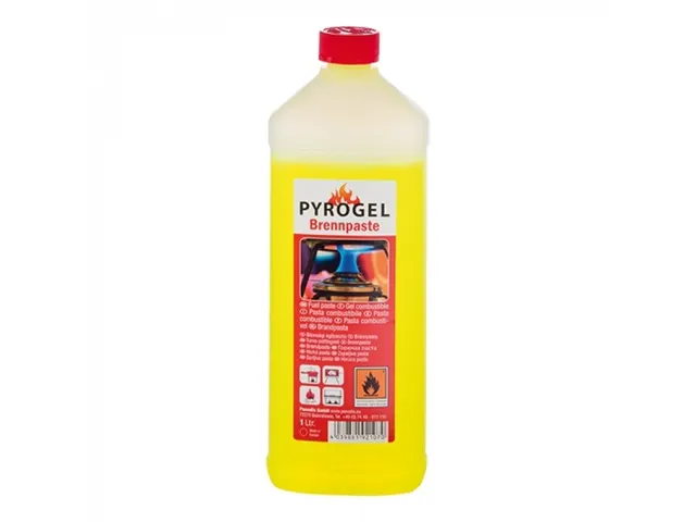 Brandpasta fles 1 liter PYROGEL