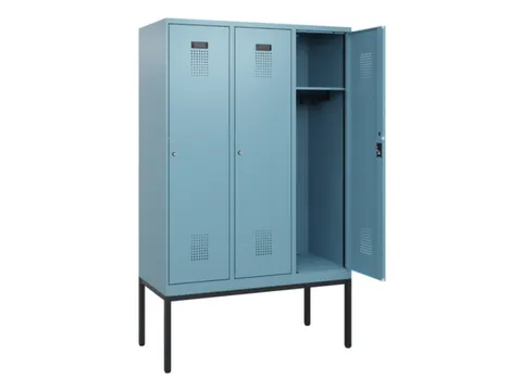 schoollocker,HxBxD 1950x1200x500mm,3vak,vak B 400mm,cil.-slot