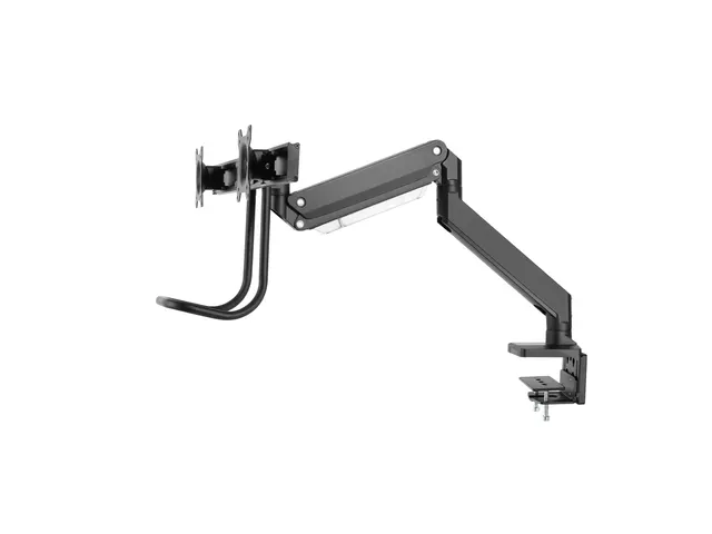 Newstar Monitorarm 2 Schermen Zwart Met Hendel D775dxblack