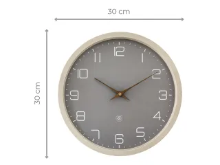 Wandklok nXt ECO 30cm beige - 8