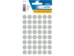 HERMA 1858 Multipurpose etiketten Rond 13mm Grijs 240 stuks