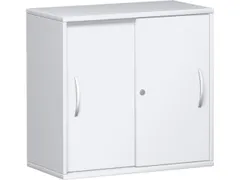 schuifdeurkast,HxBxD 770x800x430mm,decor romp wit,decor front wit