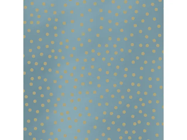 Toonbankrol kraft dots blauw 60 grams 70cm breed 250 meter