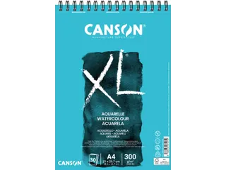 Aquarelblok Canson XL A4 30 vel 300gr spiraal - 3