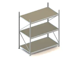 Breedvakstelling Basisveld Hxbxd 2200x1907x1050mm 3 Houten Legborden