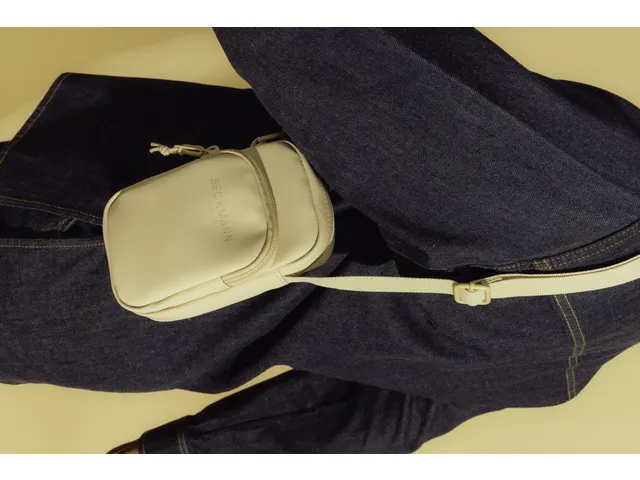 Schoudertas Beckmann Street Beige