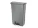 Slim Jim Step On conteneur Front Step synthétique 68 ltr gris, Rubber