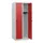 schoollocker,HxBxD 1530x600x500mm,2vak,vak B 300mm,draaigrendel