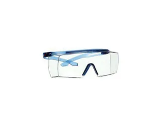 3M SecureFit SF3701SGAF overzetbril, heldere lens, blauw montuur, per - 1