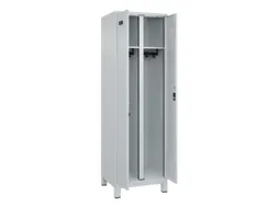 locker voor scheiding van kleding,HxBxD 1950x600x500mm,2vak