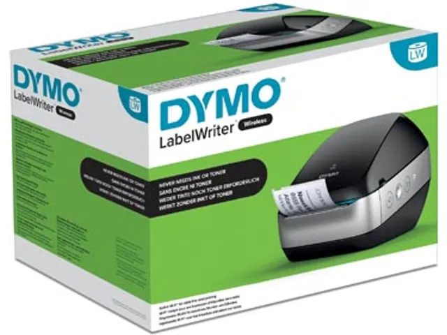 beletteringsysteem LabelWriter Wireless, zwart