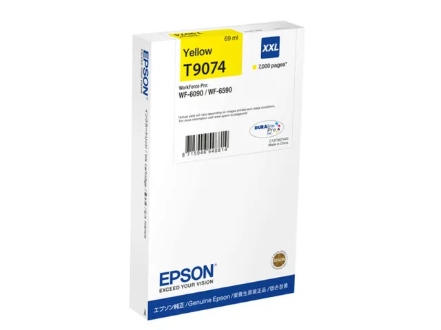 Epson C13T90744N inktcartridge Geel XL